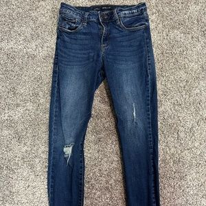 STS Blue Emma Ankle Skinny with Raw Hem